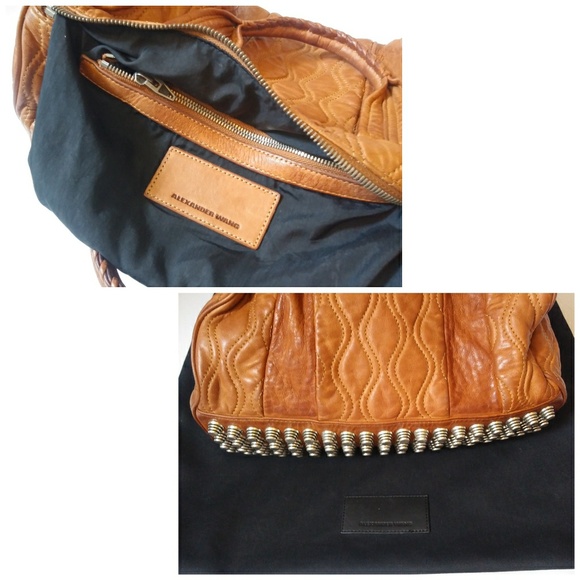 *SOLD* Alexander Wang Quilted Rocco Bag Brown - Picture 2 of 8